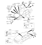 Diagram for 2010 Kia Soul Turn Signal Flasher - 955502G000