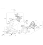 Diagram for 2019 Kia Soul EV Seat Cover - 89360E4130ASW