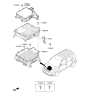 Diagram for 2015 Kia Soul EV Engine Control Module - 366010E140