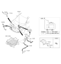 Diagram for 2016 Kia Soul EV Battery Cable - 91850E4000