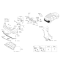 Diagram for Kia Soul Light Socket - 92530B2000