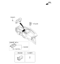 Diagram for Kia Soul EV Transmitter - 95440E4000