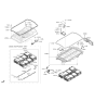 Diagram for 2016 Kia Soul EV Car Batteries - 37510E4300