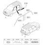 Diagram for 2018 Kia Soul Emblem - 86310B2000