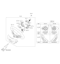 Diagram for 2017 Kia Soul EV Steering Wheel - 56120B2200GA6