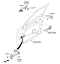 Diagram for 2019 Kia Soul EV Door Handle - 82651B2710