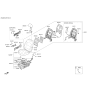 Diagram for Kia Niro EV Seat Cover - 88460Q4030B2A