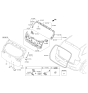 Diagram for Kia Niro EV Door Striker - 812102S001
