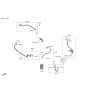 Diagram for 2020 Kia Niro EV A/C Hose - 97761K4550
