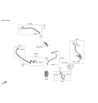 Diagram for 2019 Kia Niro EV A/C Hose - 97761K4550