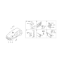 Diagram for 2022 Kia Niro EV Air Bag Control Module - 95910Q4000