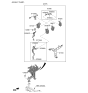 Diagram for 2019 Kia Niro EV A/C Hose - 97776Q4500