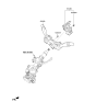 Diagram for Kia Niro Turn Signal Switch - 93400Q4750