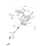 Diagram for Kia Niro Steering Shaft - 56400G5100