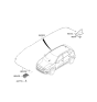 Diagram for Kia Niro EV Antenna Mast - 96210G5420B4U