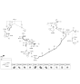 Diagram for 2019 Kia Niro EV Hydraulic Hose - 58737Q4000