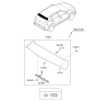 Diagram for 2017 Kia Niro Windshield Washer Nozzle - 98930G5000