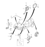 Diagram for 1998 Kia Sportage Antenna - 0K01A66930C