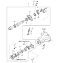 Diagram for 1999 Kia Sportage Drive Shaft - 0K02F25010C