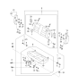 Diagram for 1999 Kia Sportage Seat Cover - 0K08E88385B96