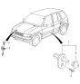 Diagram for Kia Door Jamb Switch - 0HE2166540C