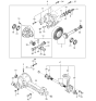 Diagram for Kia Sportage Differential Bearing - 0022127350