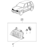 Diagram for 1998 Kia Sportage Headlight - 0K08A51040A