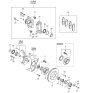 Diagram for 1997 Kia Sportage Brake Disc - 0K01A33251C