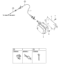 Diagram for Kia Sephia Cruise Control Module - 0K2AA66312