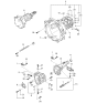 Diagram for Kia Sportage Bellhousing - 0K02A17100B