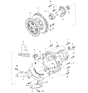 Diagram for 2002 Kia Sportage Clutch Fork - 0K01116520