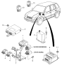 Diagram for 2003 Kia Spectra Relay - MDX5067730