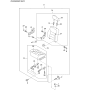 Diagram for 1997 Kia Sportage Seat Cushion - 0K08B5721070