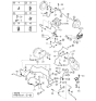 Diagram for 2000 Kia Sportage Brake Line - 0K01143830C