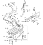 Diagram for Kia Sportage Fuel Level Sensor - 0K01960960D