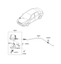 Diagram for 2006 Kia Spectra Cruise Control Module - 964002F000