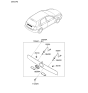 Diagram for 2007 Kia Spectra5 SX Light Socket - 925502F300