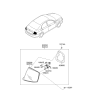 Diagram for Kia Spectra SX Back Up Light - 924022F220