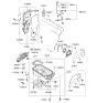 Diagram for 2009 Kia Spectra5 SX Oil Pan Baffle - 2150423501