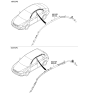 Diagram for 2007 Kia Spectra5 SX Air Bag - 850102F550