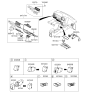 Diagram for Kia Spectra Hazard Warning Switch - 937902F500