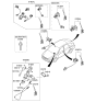Diagram for Kia Spectra5 SX Door Latch Assembly - 819802FD00