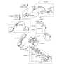 Diagram for Kia Spectra SX A/C Compressor - 977010E125