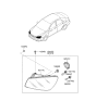 Diagram for 2008 Kia Spectra5 SX Headlight - 921011L010