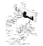 Diagram for Kia Spectra SX Glove Box - 845102F101VA