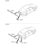 Diagram for Kia Spectra5 SX Emblem - 863102F900