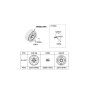 Diagram for 2007 Kia Spectra5 SX Spare Wheel - 529102F660