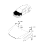 Diagram for 2007 Kia Spectra SX Fender - 663212F020