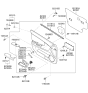 Diagram for 2009 Kia Spectra5 SX Light Socket - 926362F000