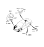 Diagram for Kia Spectra5 SX Wheelhouse - 868261L000